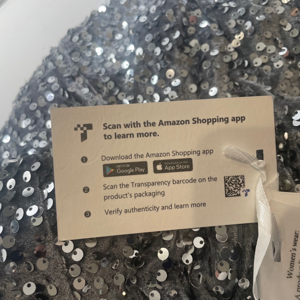 Grace Karin Silver Sequin Backless Dress - Picture 10 of 15